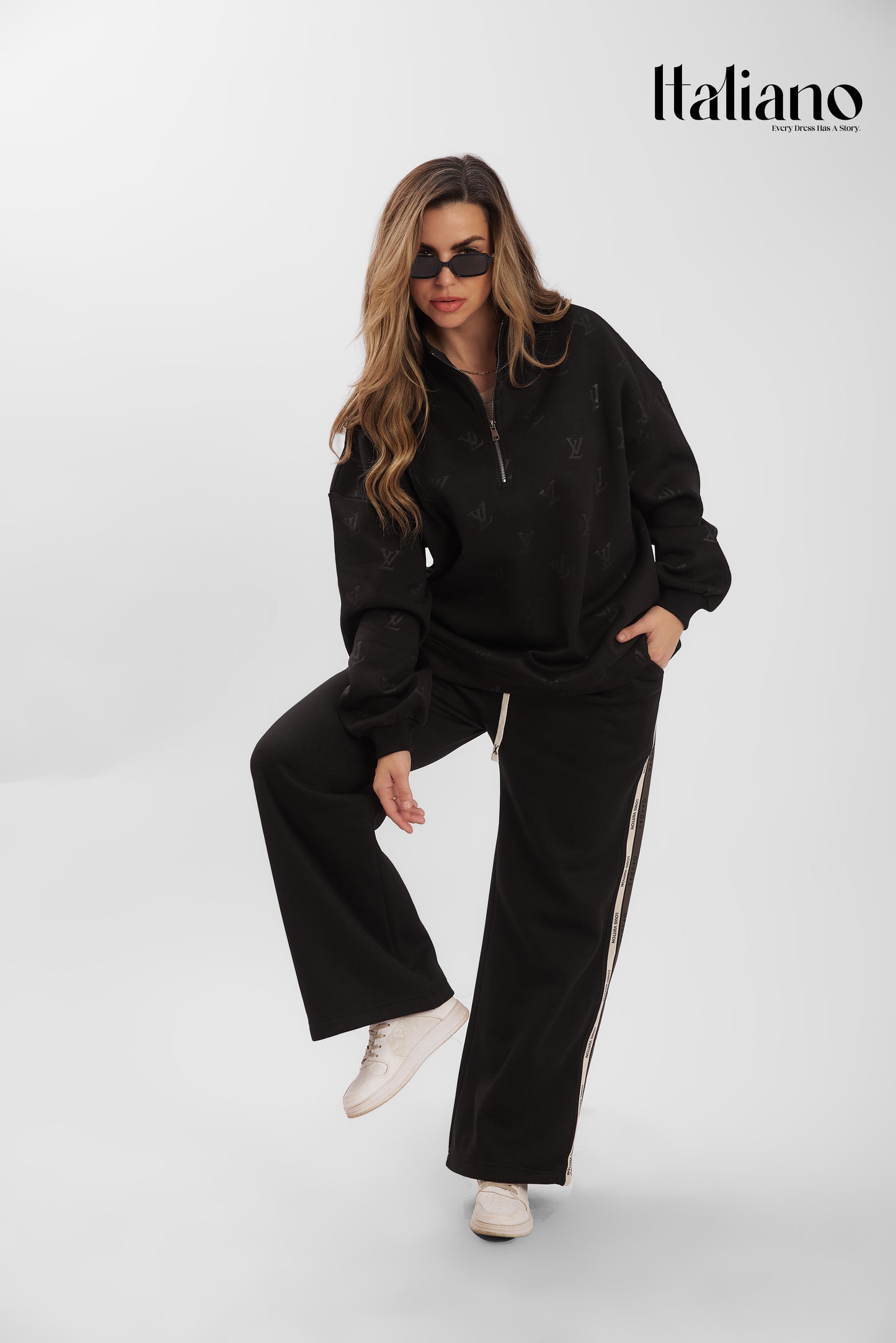 LV Quarter Zipper Set