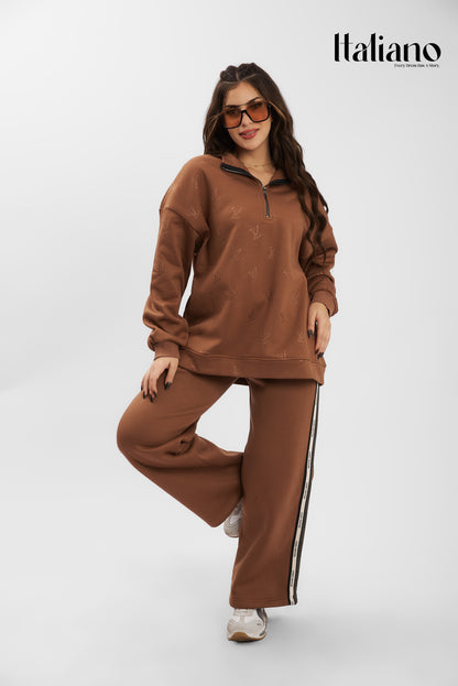 LV Quarter Zipper Set