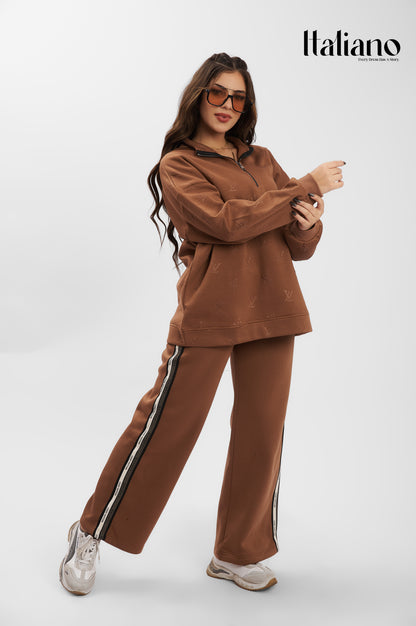 LV Quarter Zipper Set