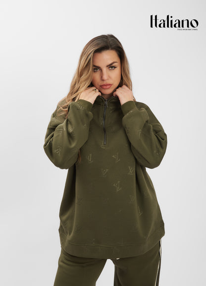 LV Quarter Zipper Set