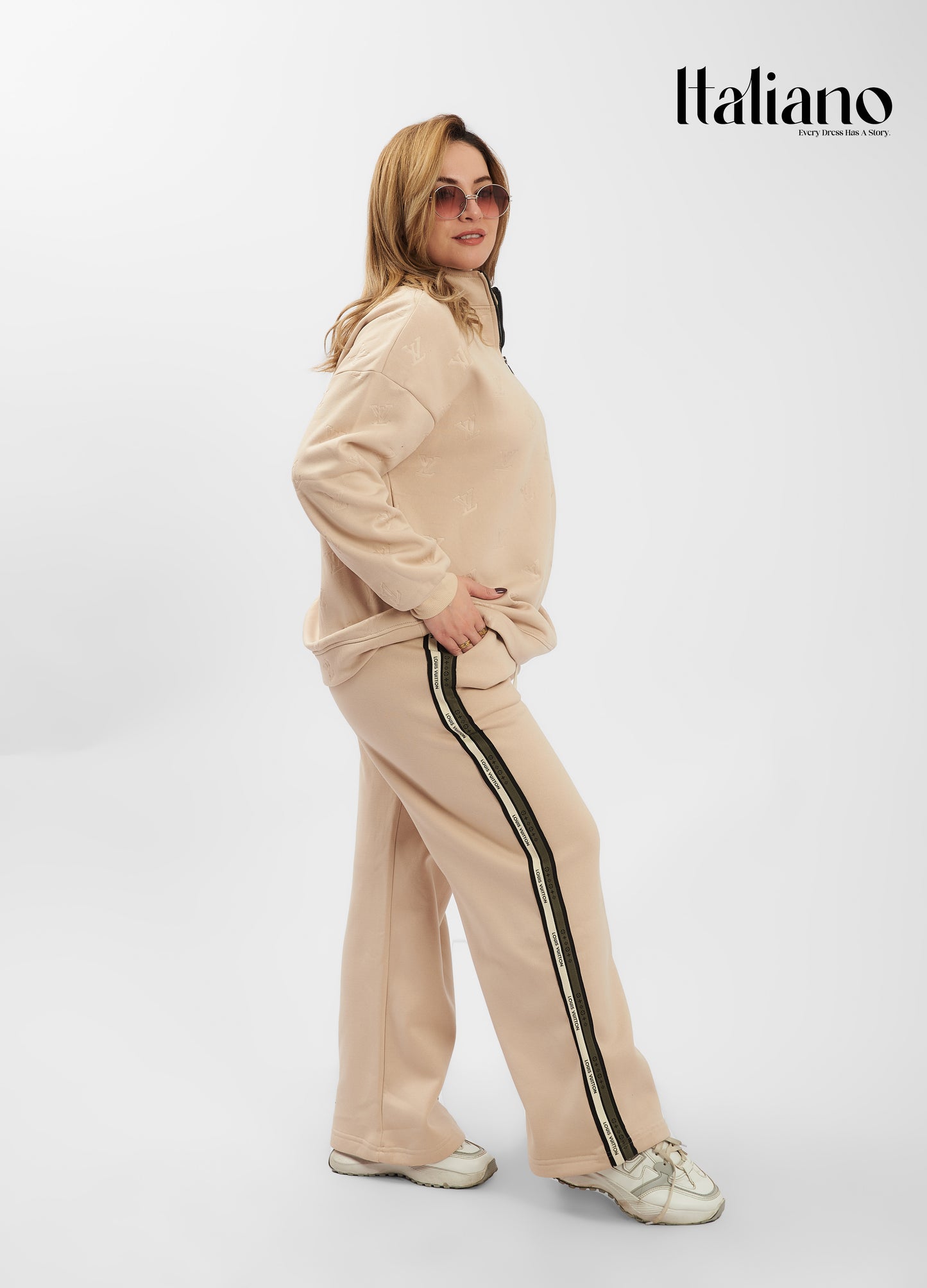 LV Quarter Zipper Set