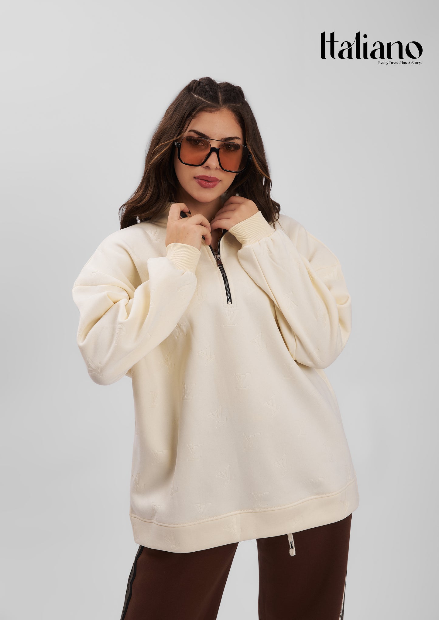 LV Quarter Zipper Set